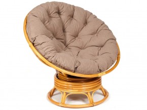 Кресло-качалка Papasan w 23/01 B с подушкой Honey, экошерсть Коричневый в Полевском - polevskoj.magazin-mebel74.ru | фото