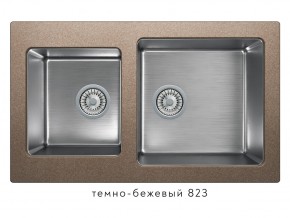 Мойка комбинированная Tolero twist TTS-840 Темно-бежевый 823 в Полевском - polevskoj.magazin-mebel74.ru | фото