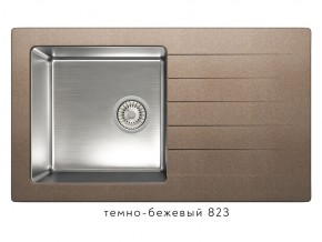 Мойка комбинированная Tolero twist TTS-860 Темно-бежевый 82 в Полевском - polevskoj.magazin-mebel74.ru | фото